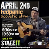 Ted Panic Acoustic Set Rd 2!