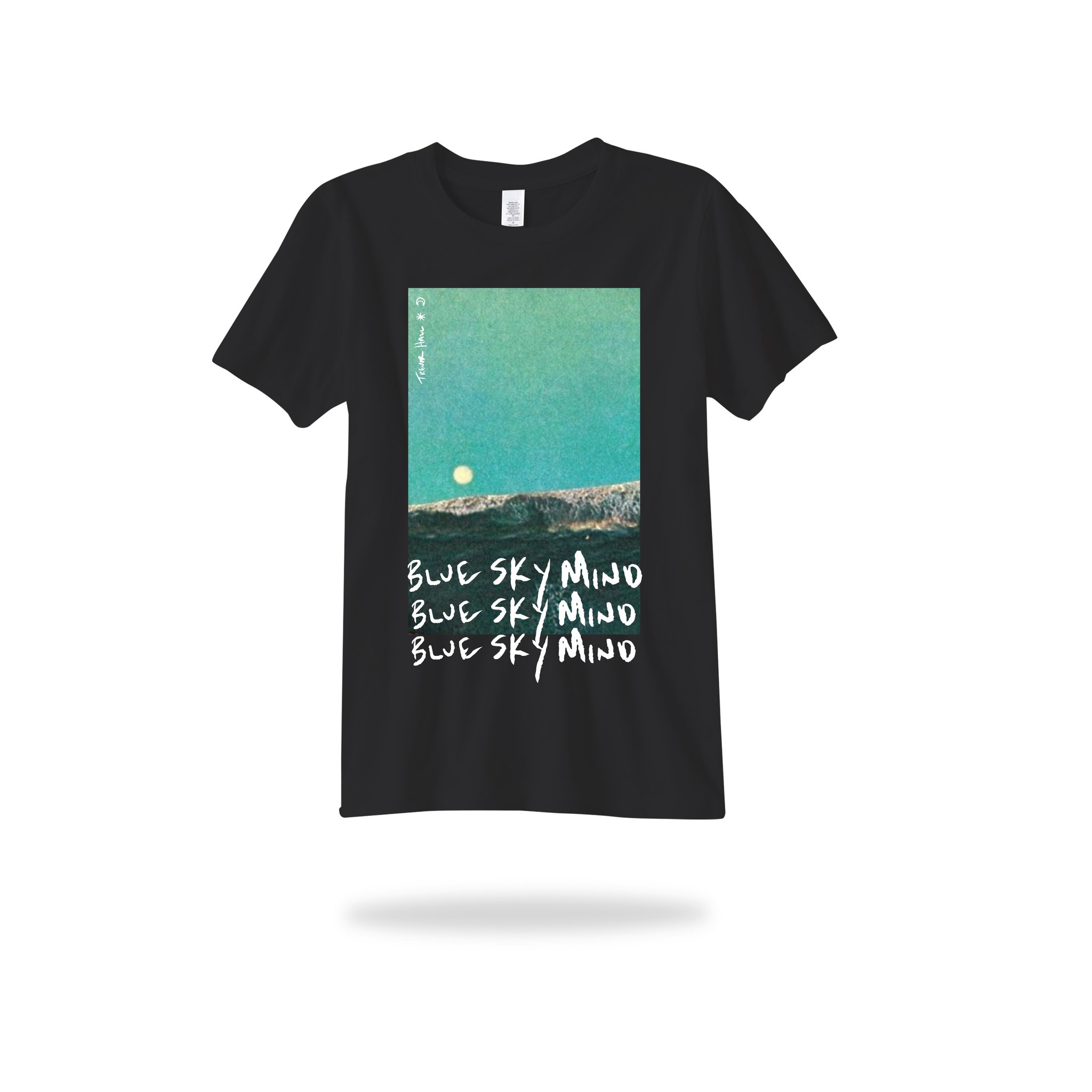 Blue sky mind tee %28black and white versions%29