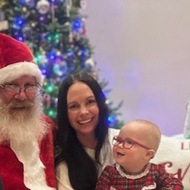 Christmas in July! Danika & Santa! #112