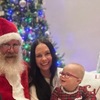 Christmas in July! Danika & Santa! 